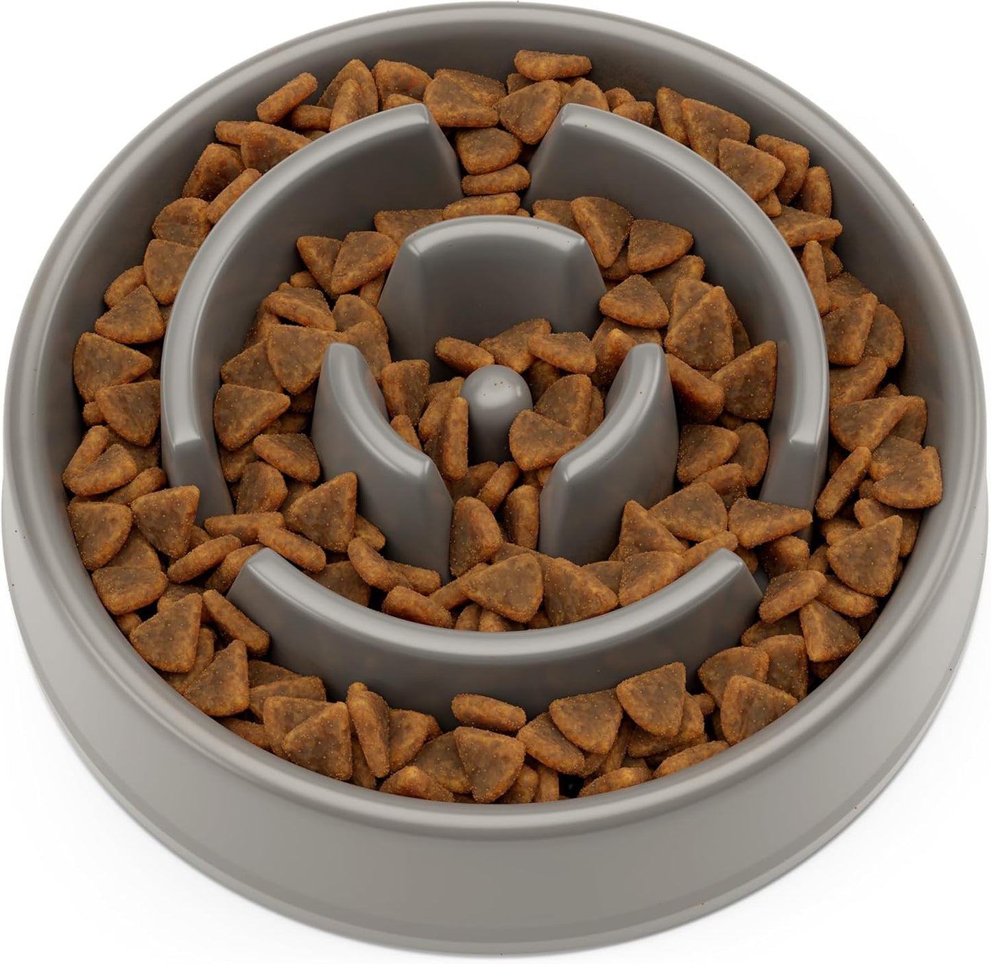 Slow Feeder Dog Bowl, 20.5 Cm Anti-Gulp Dog and Cat Bowl, Maze Design to Slow down Eating and Prevent Overeating, Puppy Slow Feeding Bowl