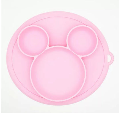 Baby Silicone Suction Plate Kids Feeding Silicone Bowl Toddlers Weaning BPA Free