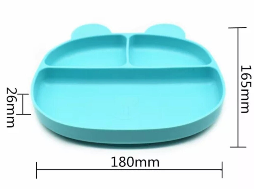 Baby Silicone Suction Plate Kids Feeding Silicone Bowl Toddlers Weaning BPA Free