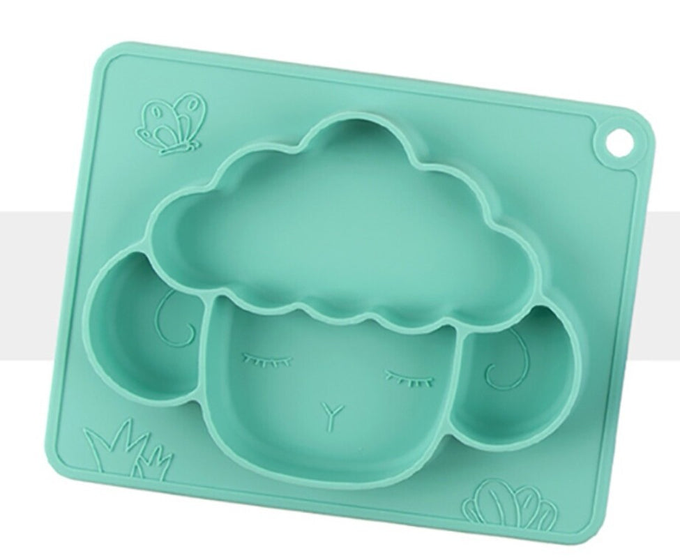 Baby Silicone Suction Plate Kids Feeding Silicone Bowl Toddlers Weaning BPA Free