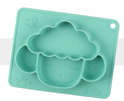 Baby Silicone Suction Plate Kids Feeding Silicone Bowl Toddlers Weaning BPA Free