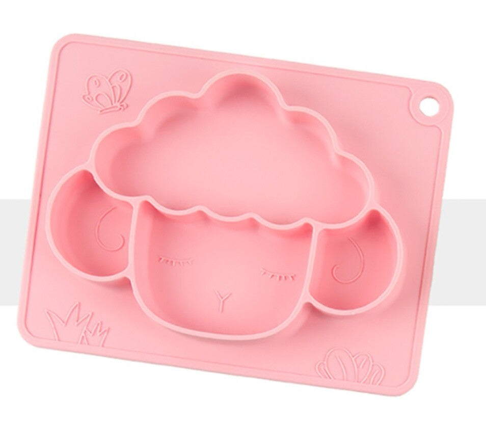 Baby Silicone Suction Plate Kids Feeding Silicone Bowl Toddlers Weaning BPA Free